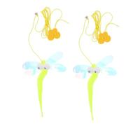 ARTSEWPLY 2Pcs Hanging Cat Felt Kitten Catching Playthings for Indoor Cats for Active Exercise and Interactive Play