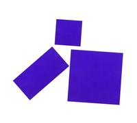 ARTSEWPLY 2pcs Heat-resistant Cobalt Glass for Chemistry Flame Color Reactions Student-friendly Compatible with Lab Equipment for Accurate Metal Ion Testing and Educational Experiments