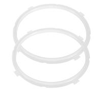 ARTSEWPLY 2pcs High Temperature Resistant Silicone Sealing Rings for Electric Pressure Cooker Food-Safe Replacement Gasket Compatible with Midea Pot Pressure Cooker Accessories