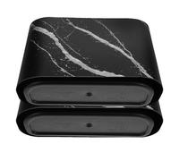 ARTSEWPLY 2pcs Mini Desk Trash Cans Small Plastic Desktop Waste Bins Open Top Tabletop Garbage Baskets for Home Office Study Conference Compact Portable Design