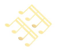 ARTSEWPLY 2PCS Music Book Clips Metal Page Holders for Sheet Music Stands Piano Guitar Keyboard Lightweight Secure Grip Accessories for Musicians