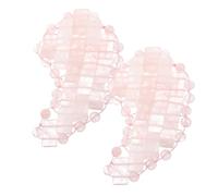 ARTSEWPLY 2pcs Natural Jade Sleep Mask for Women Cool Eye Shade Cover Comfortable Eye Mask