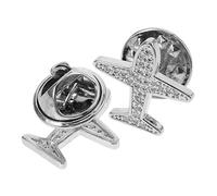 ARTSEWPLY 2Pcs No Sew Invisible Brooch Button Pins for Women Shirts Prevent Accidental Exposure Fashion Pins for Cardigans Dresses and Blouses Easy to Fasten and Unfasten