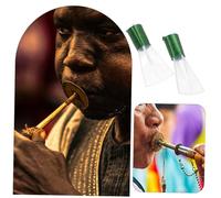 ARTSEWPLY 2pcs Plastic Suona Reed Mouthpiece Replacement for Musicians Accurate Tone and Sound Quality Improvement Powerful Loud Volume Easy Blow for Practice and Performances Key D