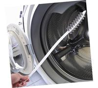 ARTSEWPLY 2pcs PP Washing Machine Cleaning Brush with Extended Handle for Drum and Dryer Crevice Cleaning Lightweight Portable Multi-functional Appliance Cleaner Tool