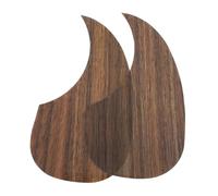 ARTSEWPLY 2pcs PVC Acoustic Guitar Pickguards Wood Grain Scratch Scratchplate Protective Guard Plates for Folk Guitar Accessories Lightweight