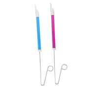 ARTSEWPLY 2Pcs Slide Whistle Musical Instruments for Boys and PP and Iron Material Blowing with Voice Change Function Educational Musical Playthings to Develop Music Skills