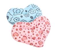 ARTSEWPLY 2pcs Small Pet Warm Blanket Pads for Hamsters and Guinea Pigs Thermal Nest Mats for Squirrel Sleep Portable and Lightweight Cozy Bedding for Rabbits and Mini Animals