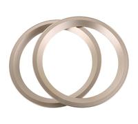 ARTSEWPLY 2pcs Speaker Decorative Ring Spacer Trims for Subwoofer Adapter Cover DIY Sound Speaker Rings for Protection Upgrade