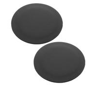 ARTSEWPLY 2Pcs Trailer Hitch Bumper Cover Compatible with Dodge RAM Pickup, Plastic Tow Hook Protective Cap, Anti-Dust Rear Bumper Hole Cover for Towing Accessories