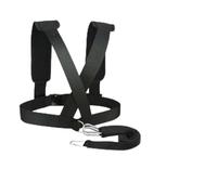 ARTSEWPLY 2pcs Weight Bearing Sled Harness with Padded Shoulder Straps Fitness Training Resistance Belt for Running and Strength Workouts