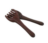 ARTSEWPLY 2pcs Wooden Gua Sha Scalp Massage Comb with Five-Claw Handheld Scraping Brush for Meridian Therapy, Hair Care and Neck Face Massage Tool, Suitable for Relaxation and Physical