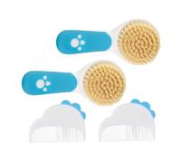 ARTSEWPLY 2set Hair Care Set Soft Bristle Cradle Cap Comb Brush for Newborns Boy Girl Grooming Kit Hair Accessories
