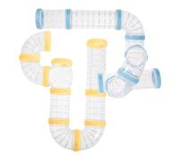 ARTSEWPLY 2sets Diy Hamster Tunnel Toy Connecting Track Tubes for Hamster Cage Adventure Small Animals Tube Toy