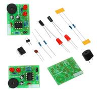 ARTSEWPLY 3 Sets DIY Soldering Practice Kits Electronic Flash Circuit Welding Skill Training Boards for Hobbyists Easy Assembly SMD Welding Practice with Multi Resonant LED Blink Components