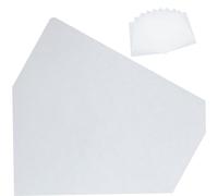 ARTSEWPLY 30 Sheets Laboratory Qualitative Filter Paper Mixed Speeds Absorbing Paper for Chemistry Experiments Lab Testing School Teaching Supplies