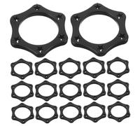 ARTSEWPLY 30pcs Rubber Microphone Rings Mic Sleeve for Handheld Microphones Roll Slip Protection Ring Shockproof Sleeve for Studio Live Performance Use