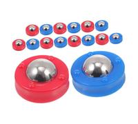 ARTSEWPLY 30pcs Table Football Machine Ball Shuffleboard Game Pucks Replacement Pucks for Shuffleboard Rolling Beads Equipment Curling Table Accessories