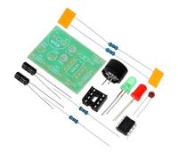 ARTSEWPLY 3pcs 555 Timer Project DIY Electronic Parts Training Set Dual LED Flasher Circuit Board for Educational Purposes
