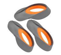 ARTSEWPLY 3pcs Golf Putting Practice Cup Portable Grey Training for Indoor Backyard Use for Skill Enhancement and Precision Feedback Golf Sessions