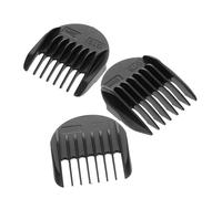 ARTSEWPLY 3pcs Hair Clipper Guides Replacement Extra Long Hair Clipper Guards Compatible Easy Snap Attachment