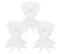 ARTSEWPLY 3pcs Paint Pour Cups Split Design Reusable Painting Supplies for Artists Students DIY Fluid Art and Outdoor Use