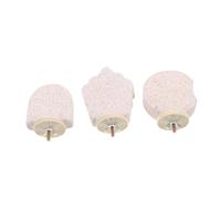 ARTSEWPLY 3pcs Parrot Calcium Perches Bird Beak Trimming Stones Rough Grinding Stand Toys for Cage Maintenance Suitable for Parakeets Cockatiels Budgies