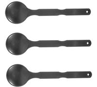 ARTSEWPLY 3pcs Plastic Eye Occluder Eyesight Test Covers Wide Handle Handheld Visual Test Tool for Optometry and Eye Exams