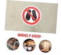 ARTSEWPLY 3pcs Self Adhesive Do Not Step Stickers Safety Warning Decals for Industrial Workplaces Pools Boats Caution Watch Your Step Signage for Accident Prevention and Easy Identification