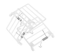 ARTSEWPLY 3pcs Small Bird Cage Door Spring Replacement with Horizontal Wires Bird Cage Accessories Supply