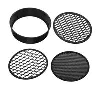 ARTSEWPLY 3pcs Soil Sifter with Precision Fine Mesh for Gardening Handheld Portable Soil Screen Sand Rocks and Compost Sieve for Accurate Particle Separation