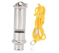 ARTSEWPLY 3pcs Stainless Steel Pet Training Whistles Portable Survival Whistle for Birds Pigeons Outdoor Emergency Safety Accessory Loud Sound