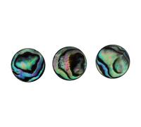 ARTSEWPLY 3PCS Trumpet Finger Buttons Abalone Shell Inlay Natural Material Lightweight Replacement Accessories for Musical Instruments Compatible with Various Trumpet Models