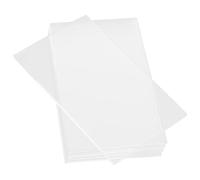 ARTSEWPLY 40Pcs Blank Clear Acrylic Place Cards for Weddings Events DIY Projects Smooth Edges for Easy Handling for Table Seating Charts Guest Names