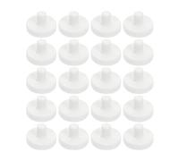 ARTSEWPLY 40pcs Ceramic Coral Frags Rack T Shape Plug Holder for Aquarium Saltwater Fish Tank Supplies Coral Mount Bracket Compatible with Various Breeding Methods