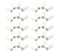 ARTSEWPLY 40pcs Pool Cue Tips Replacement Set 9mm 10mm 12mm 13mm Plastic Snooker Billiard Cue Stick Tips Repair Kit for Tournament and Practice Use