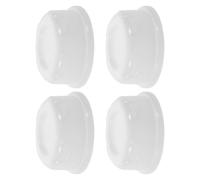 ARTSEWPLY 4pcs Bottle Accessories Pp Material Milk Bottle Caps Replacement Screw-Cap for Wide Opening Feeding Containers