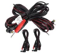 ARTSEWPLY 4pcs Connect Cables for Electric Massage Machines Compatible with Therapeutic Instruments Portable Lead Wires for Improved Circulation Fine Craftsmanship Standard Pigtail Pad