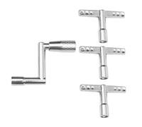 ARTSEWPLY 4pcs Drum Key with Type and Z Loading Unloading Wrenches Metal Construction for Quick Drumhead Tuning and Replacement