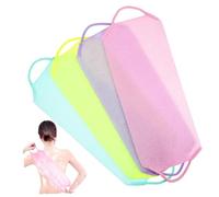ARTSEWPLY 4Pcs Exfoliating Back Washer Towels Deep Cleanse Body Scrubber for Spa Like Shower Exfoliating Towels Easy to Use Back Scrubber