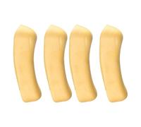 ARTSEWPLY 4pcs Fit Underarm Crutch Pads Tpr Cushions with Anti-slip Surface for Enhanced Comfort and Stability Soft Thick Padding Replacement Accessories for Walking Sticks and Crutches