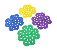 ARTSEWPLY 4Pcs Floating Bee Watering Station with Unique Island Design for Safe Hydration Garden Pollinator Bee Drinker and Butterfly Waterer Outdoor Insect Drinking Feeder for Biodiversity