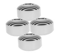 ARTSEWPLY 4pcs High Rebound Skateboard Wheels for Street Tricks Durable Concave PU Wheels for Skateboard Deck Enhanced Speed and Maneuverability Easy Installation White Stripe Replacement