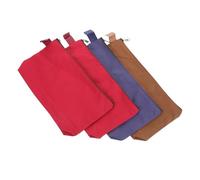 ARTSEWPLY 4pcs Pencil Bags Cotton Canvas Multi-Purpose Storage Zipper Portable Cosmetic Pouches Assorted Colour Travel Pencil Pouch Bulk Pen Bags