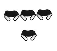 ARTSEWPLY 4pcs Reusable Castor Oil Neck Pack with Soft Wrap for Thyroid and Neck Relaxation Smooth Surface and Portable Essential Oil for Improved Sleep and Daily Use