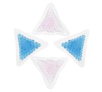 ARTSEWPLY 4pcs Reusable Ice Packs for Injuries Versatile Cooling Warming Gel Therapy Packs Blue Rosy for Physiotherapy Skin Relief and Keeping Drinks Cool