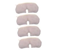 ARTSEWPLY 4pcs Reusable Warm Compress Eye Mask with Himalayan Mineral Salt for Eyes and Dark Circles Comfortable Cloth Material Sleeping Aid for Travel and Home Use Portable Relaxation Tool