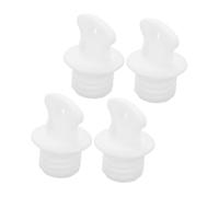 ARTSEWPLY 4pcs Rubber Hot Water Bottle Lid Universal Stopper Seal for Water Heating Bag Warm Bottles Plug Thermal Stopper Cover