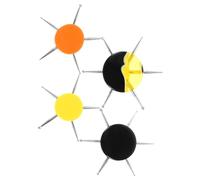 ARTSEWPLY 4pcs Small Circular Nail Dotting Tools Manicure Pens for Acrylic Nails Art Design DIY Patterns Flowers for Beginners and Professionals