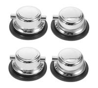 ARTSEWPLY 4pcs Snare Drum Lugs Metal Double End Percussion Drum Lug Screw for Hardware Accessory
